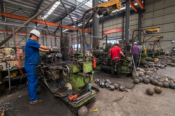 岳阳网架配件车间